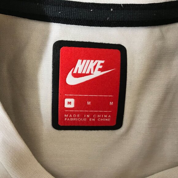 NIKE - MENS' MEDIUM - TAN CREW NECK COTTON BLEND LONG SLEEVE T-SHIRT - 861522-07 - Picture 9 of 10